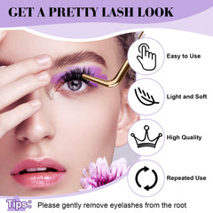 B&Qaugen Manga Lash Clusters pack de 300 piezas para múltiples looks