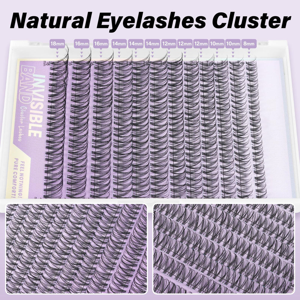 B&Qaugen Venus Lash Clusters, cinco estilos naturales para diferentes ocasiones.