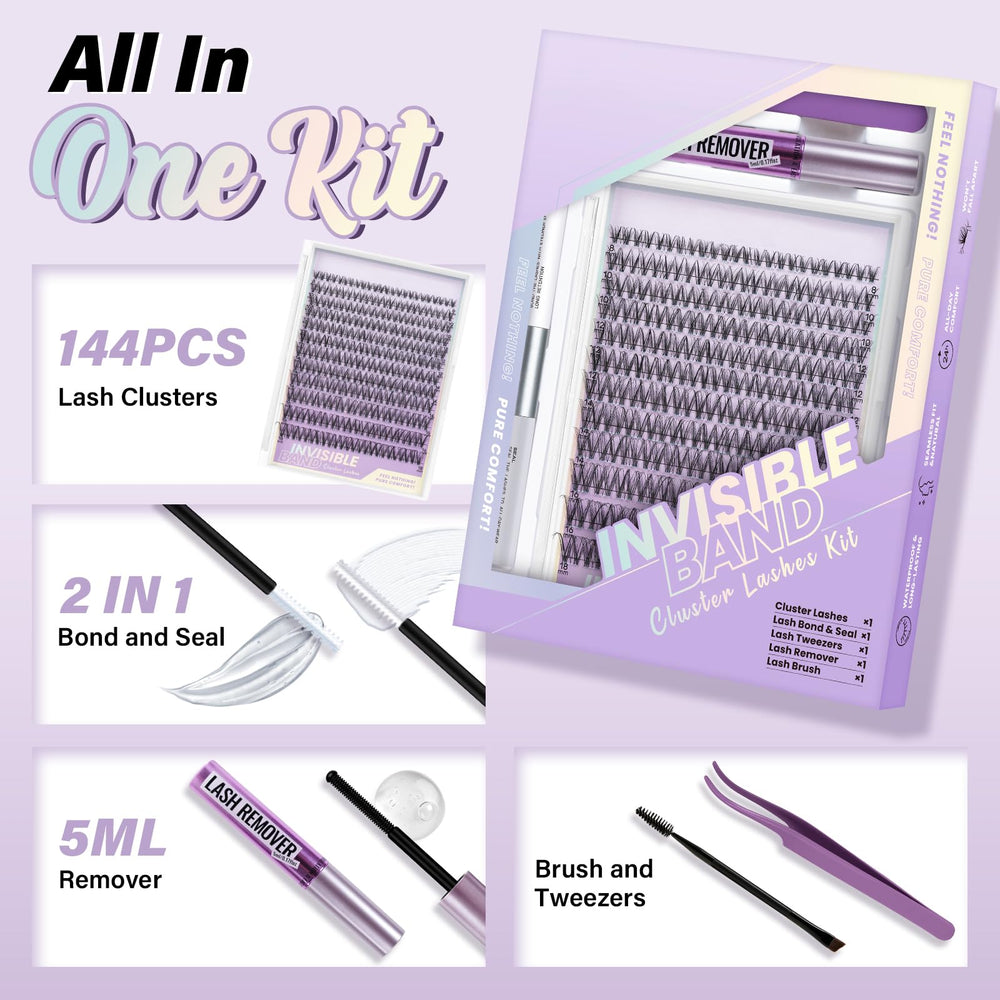 B&Qaugen Venus Lash Clusters, piezas delicadas y duraderas para un look ligero.