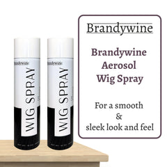Brandywine Wig Spray: application rapide et finition naturelle.