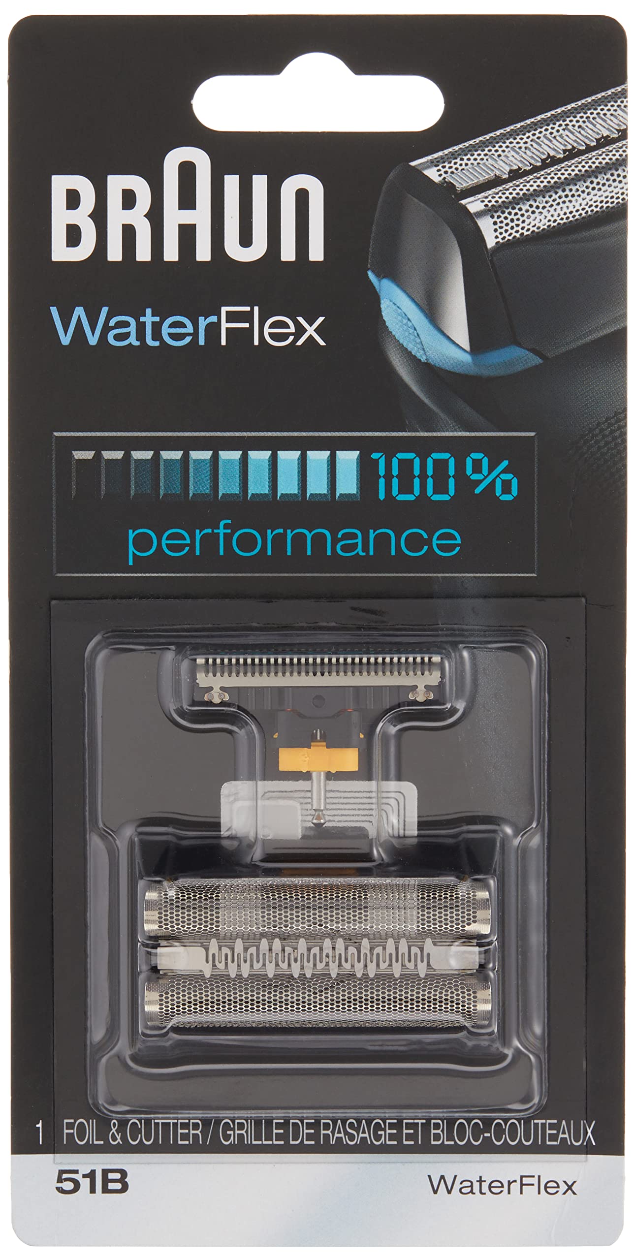 Braun 51B: cabezal repuesto para Series 5 Waterflex, afeitado más suave