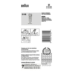 Braun Series 5 Waterflex: cabeza repuesto 51B para mayor rendimiento y confort