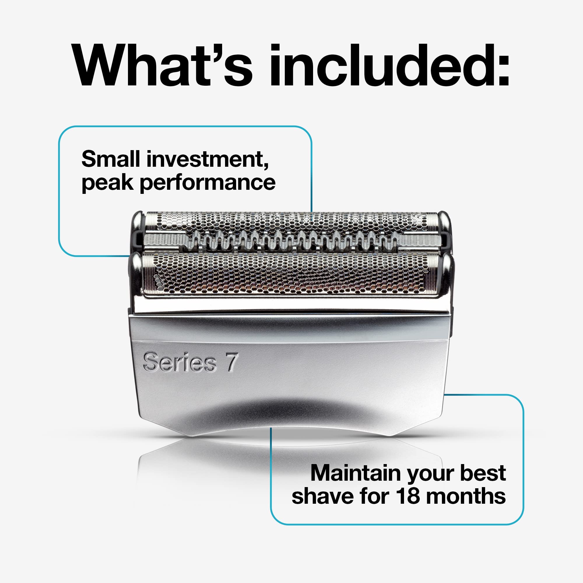 Braun Series 7 70S: clip de enganche facilita el reemplazo del cabezal