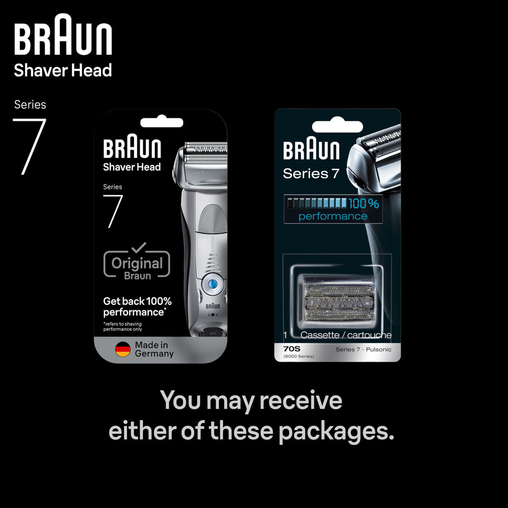 Braun Series 7 70S: mantenimiento sencillo para longevidad de la rasuradora