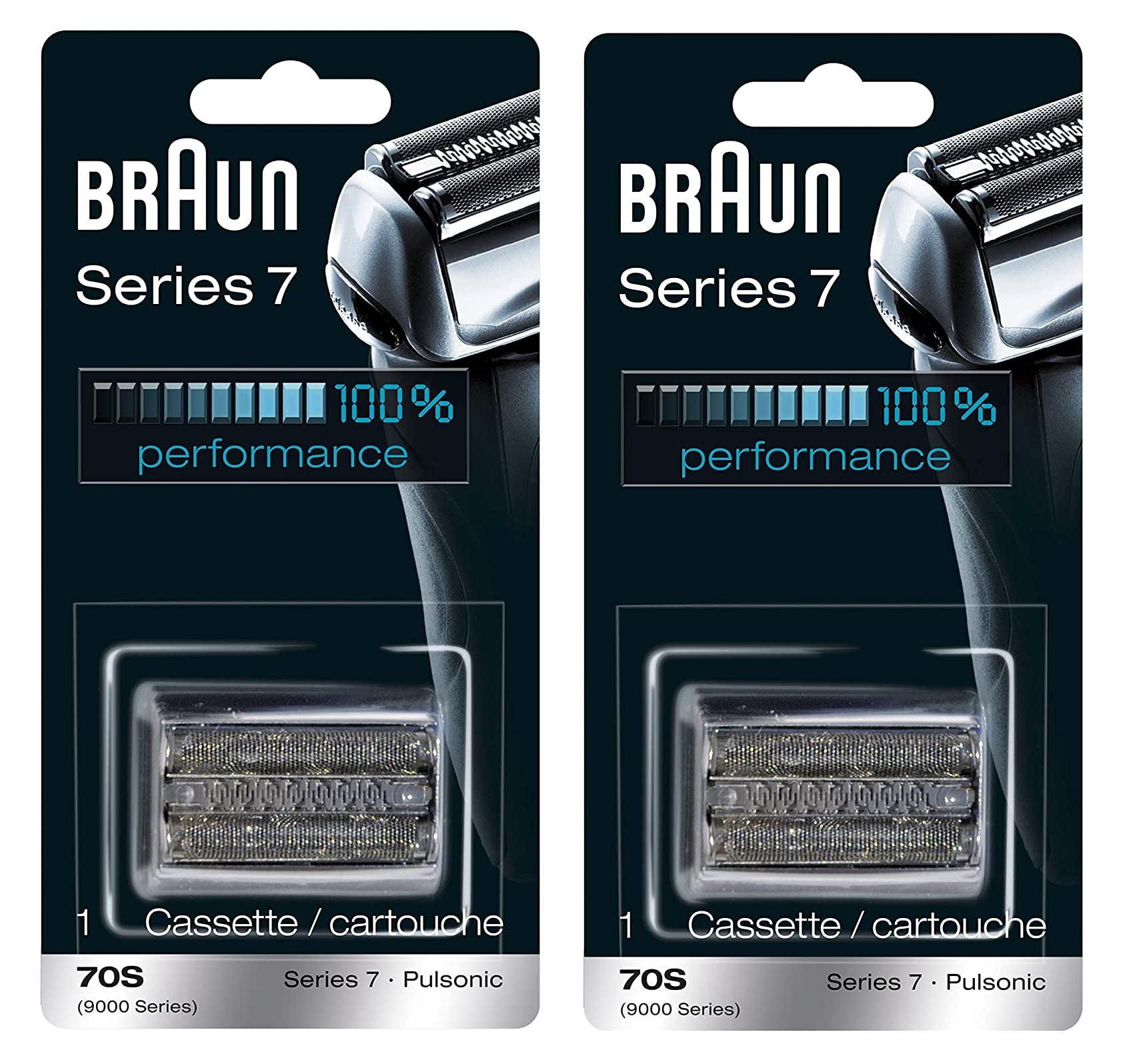 Braun Series 7 70S: cassette de repuesto en caja para rendimiento continuo