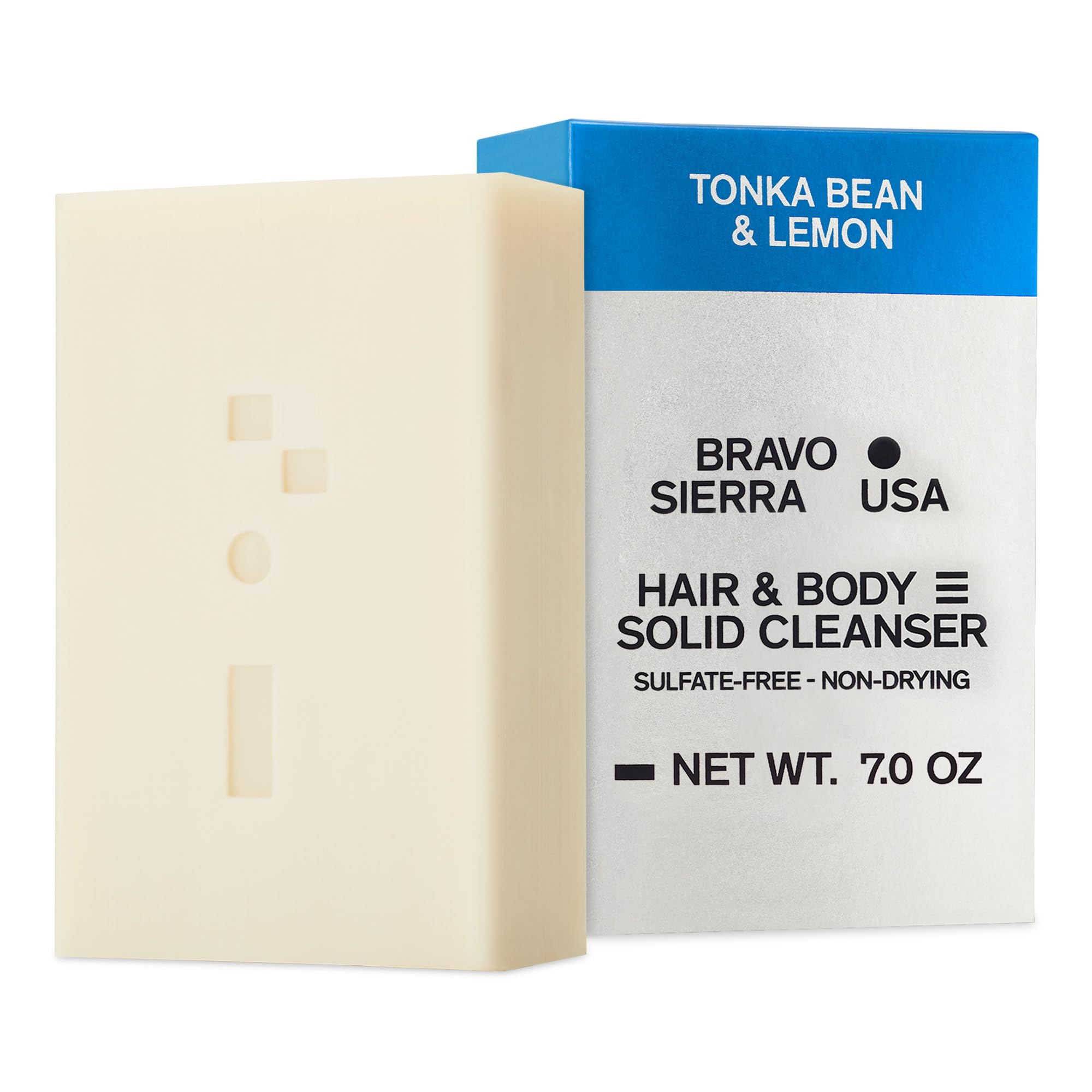 Barra Bravo Sierra Tonka y Limón para cuerpo y cabello.
