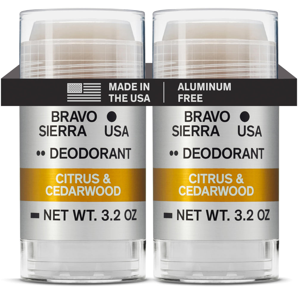 Bravo Sierra déodorant homme – emballage pratique et durable pour le quotidien.