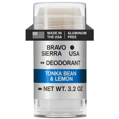 Desodorante Bravo Sierra sin aluminio Tonka Limón para protección duradera.