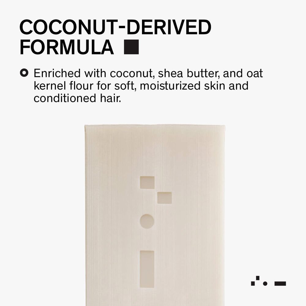 Ingredientes coco, karité y avena de Bravo Sierra para hidratación suave.