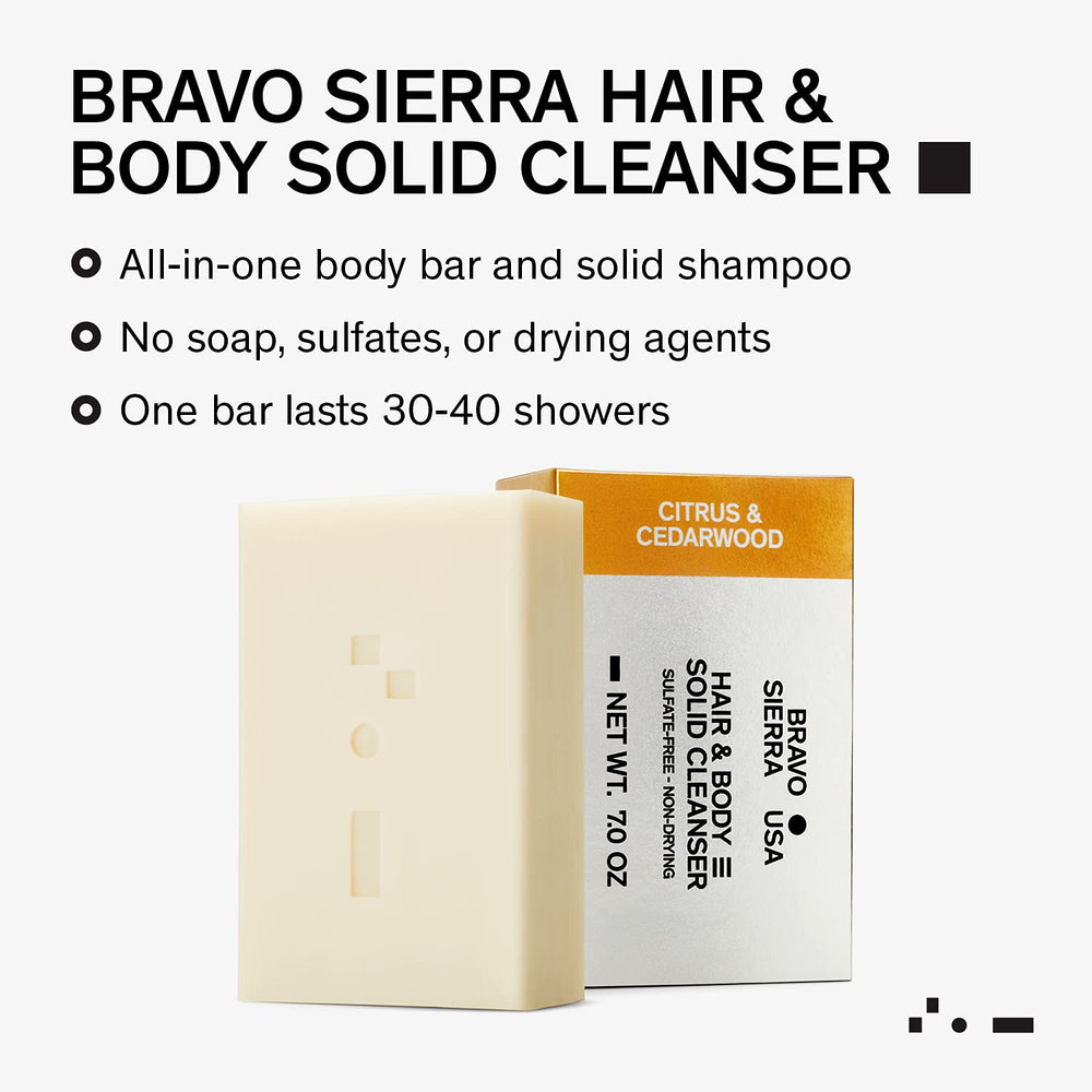 Bravo Sierra textura espumosa en manos, sensación limpia y suave.
