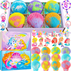 BreezeDream bombas de baño concha sirena: juego imaginativo y aroma suave