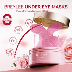 BREYLEE parche ocular, aplicación cómoda y precisa bajo los ojos.