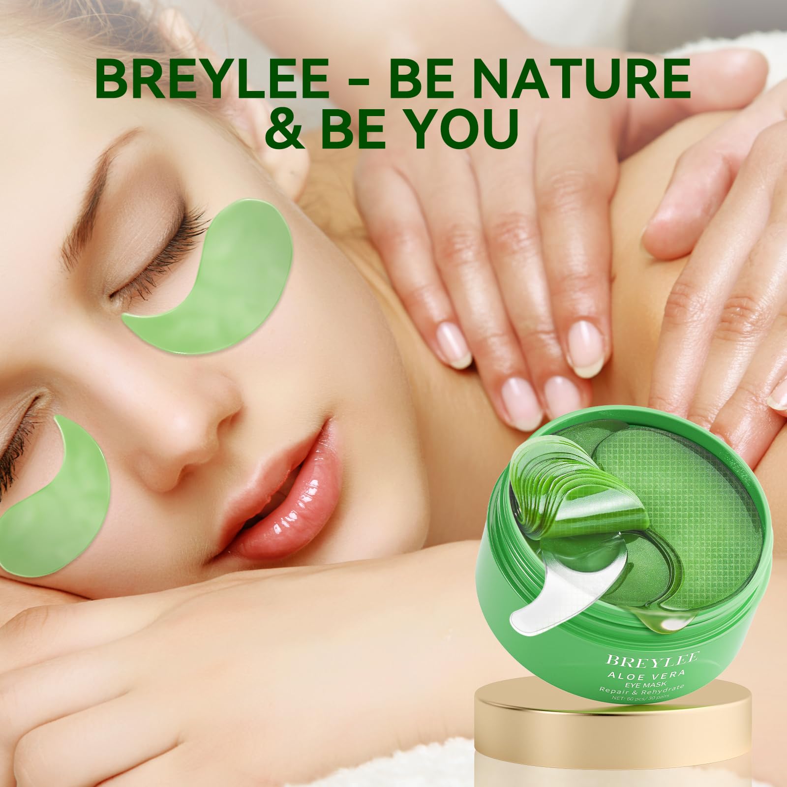 Parches BREYLEE para ojos, opción práctica para mañanas ocupadas.