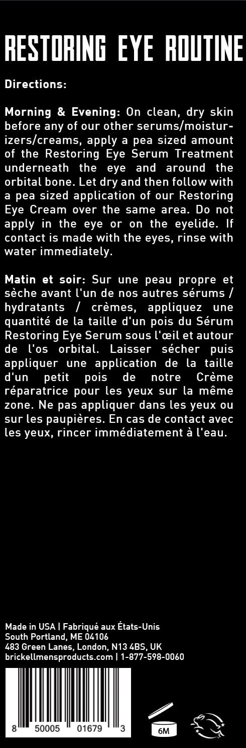 Aplicación suave para contorno de ojos sin fragancia.