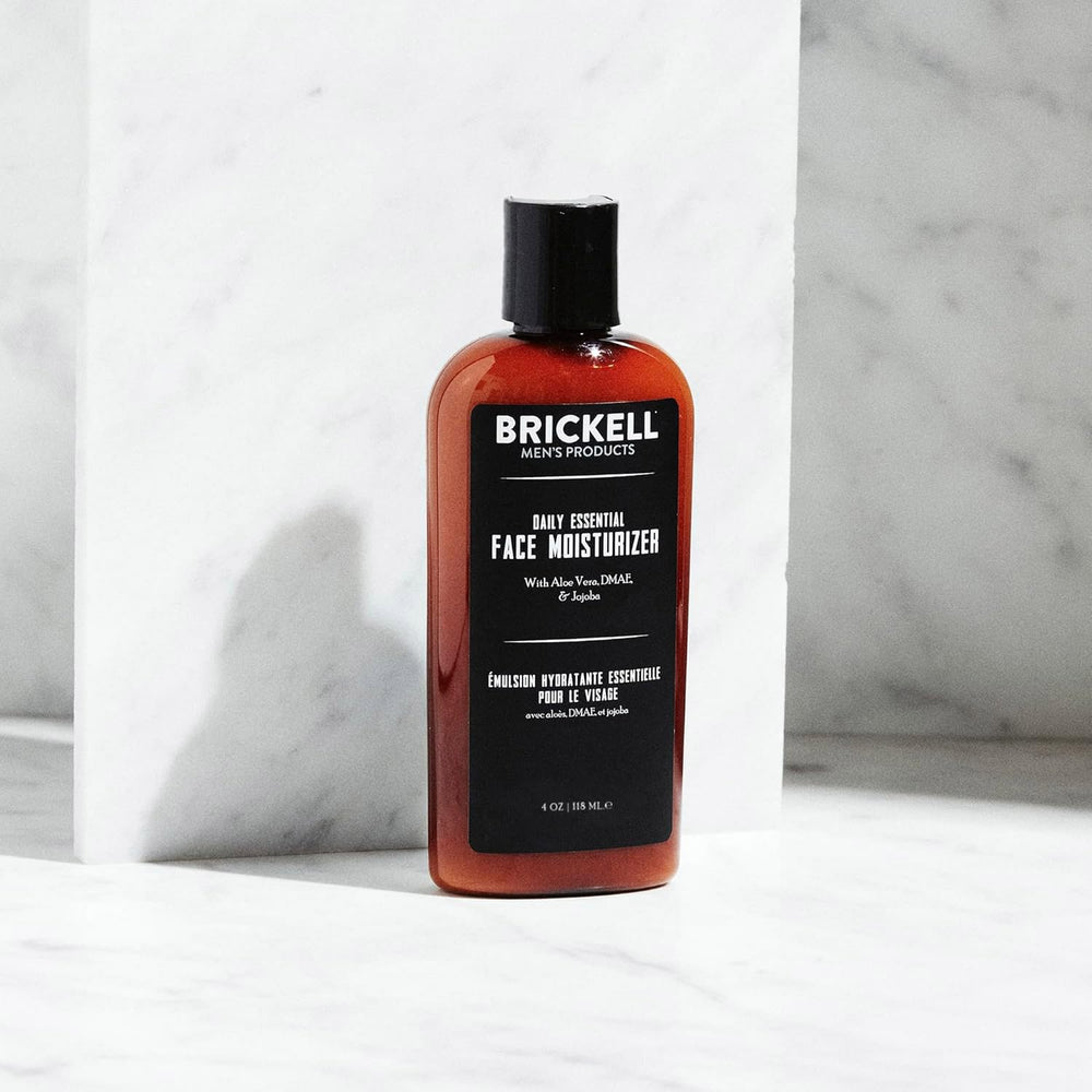 Brickell Daily Essential Face Moisturizer, aplicación diaria para piel equilibrada