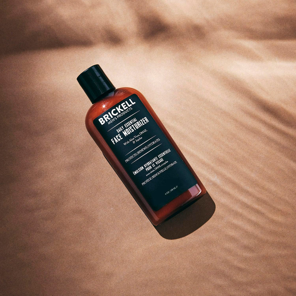 Brickell Daily Essential Face Moisturizer, sin perfume, apto para piel sensible