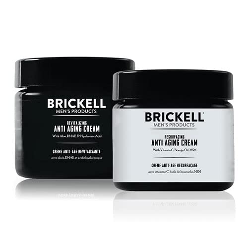 Brickell día-noche anti-edad: crema para piel fresca y protegida durante el día