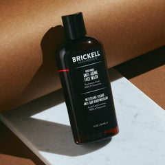 Brickell ingredientes hialurónico, MSM y geranio para piel hidratada.
