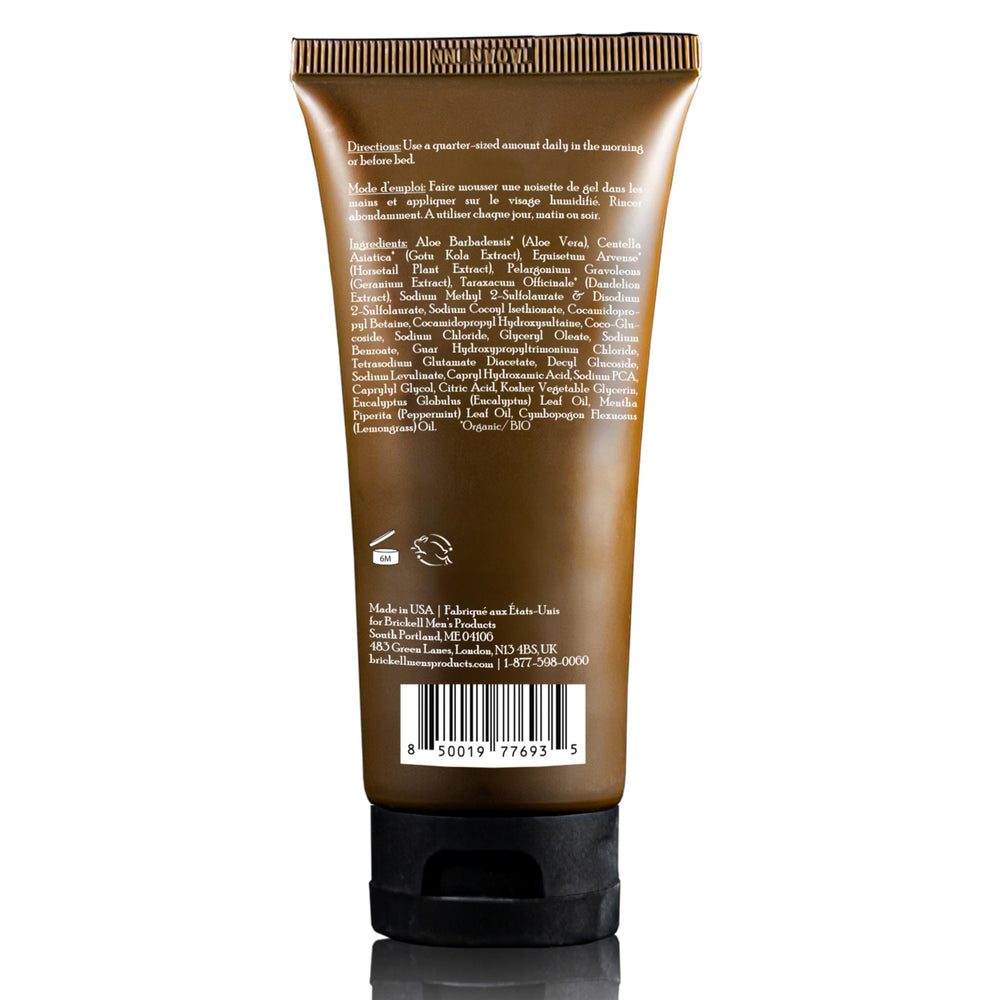Brickell Hombres calidad premium en cuidado facial para hombres exigentes.