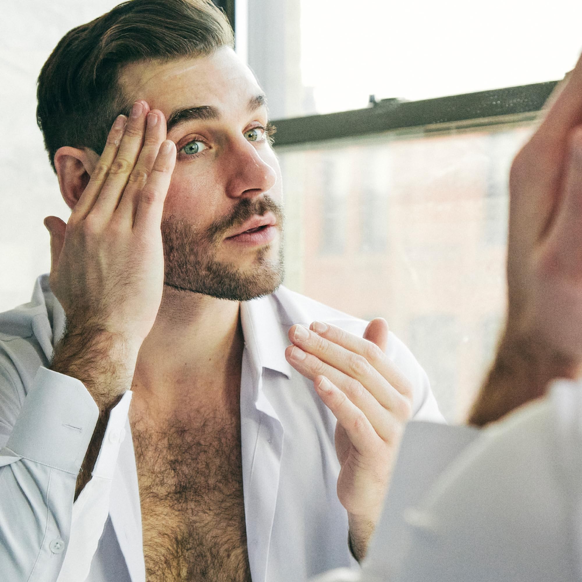 Brickell Hombres Suero Retinol, hidratación profunda para piel cansada