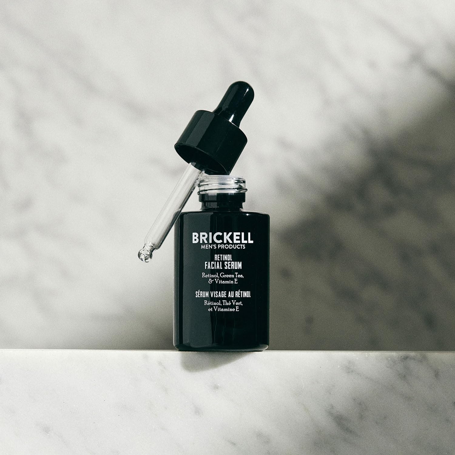 Brickell Hombres Suero Retinol, piel más tersa y textura uniforme