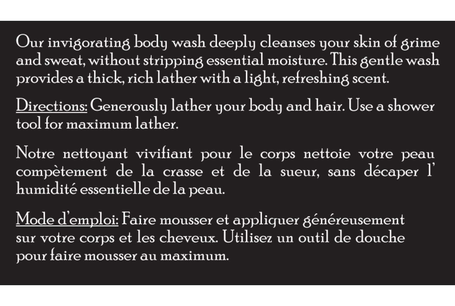 Sans sulfates Brickell: soin doux pour la peau masculine