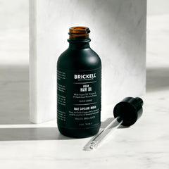 Brickell Aceite de Argán para cabello, acabado sedoso que facilita peinado cotidiano.