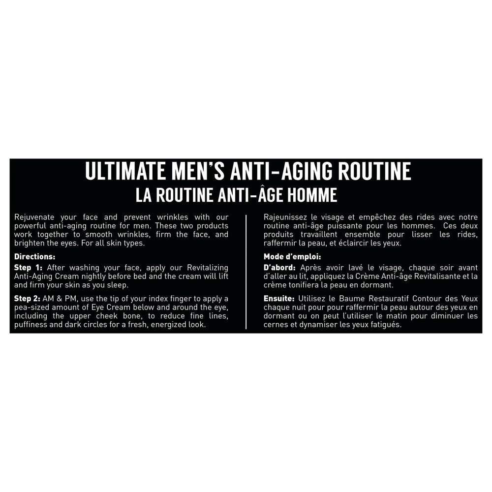 Brickell Men Ultimate Anti-Aging Ritual: envase sostenible para la rutina diaria