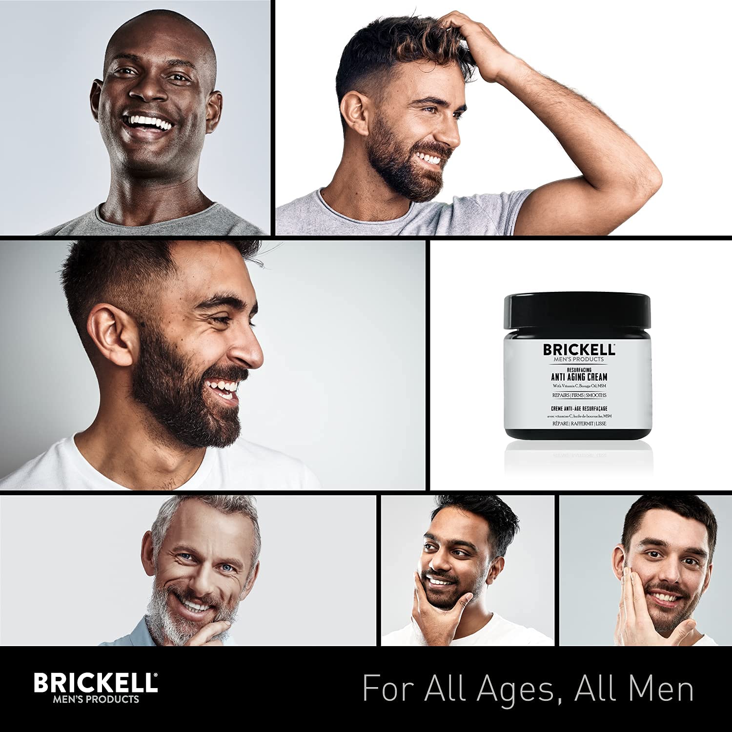 Brickell: soin quotidien pour hommes, simplicité et efficacité.