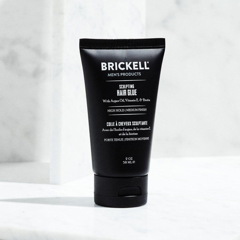 Brickell Pegamento para Cabello: biotina para fortalecimiento ligero y definición.