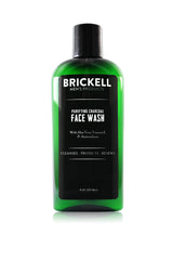 Bouteille Brickell Purifiant Charbon Gel Visage, nettoyage en profondeur sans dessèchement.