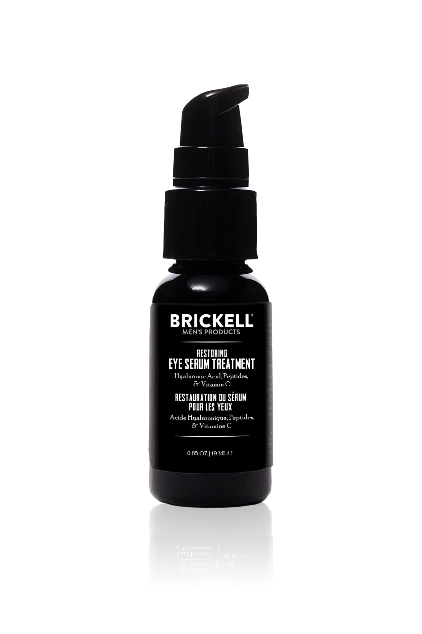Sérum ocular de Brickell para suavizar líneas finas en la zona orbital.