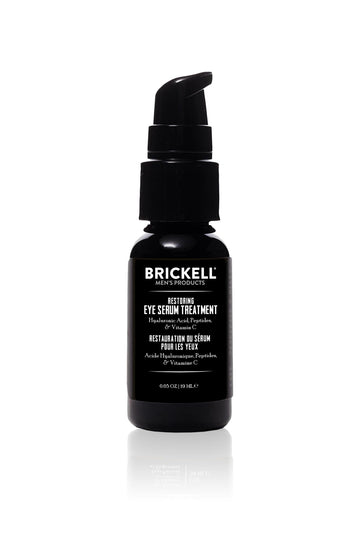 Sérum ocular de Brickell para suavizar líneas finas en la zona orbital.