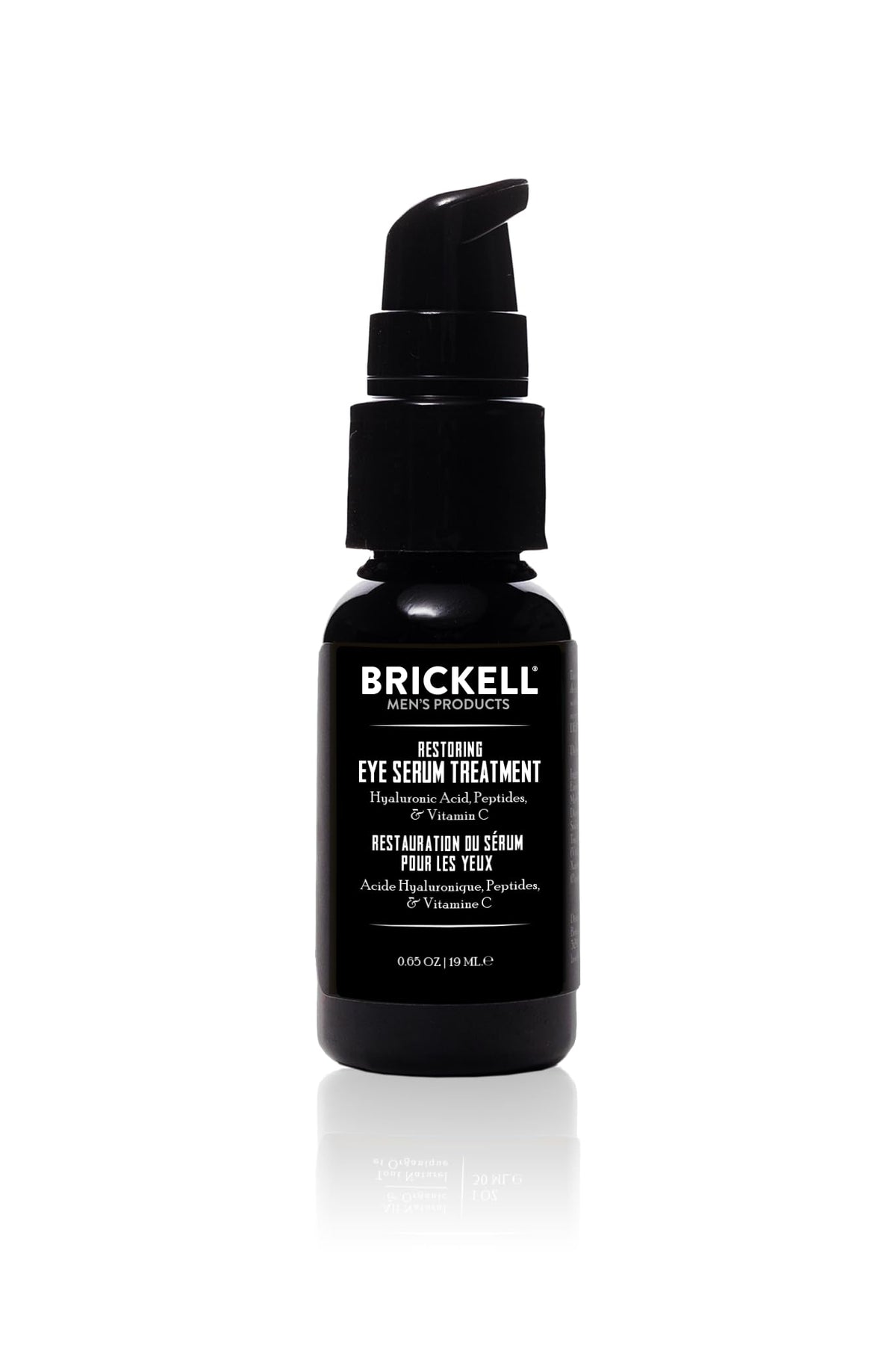 Sérum ocular de Brickell para suavizar líneas finas en la zona orbital.