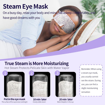 Bright Elf mascarilla desechable con compresas húmedas para dormir