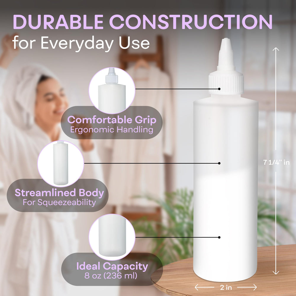 BRIGHTFROM dispensador preciso sin fugas, perfecto para tintes y cremas