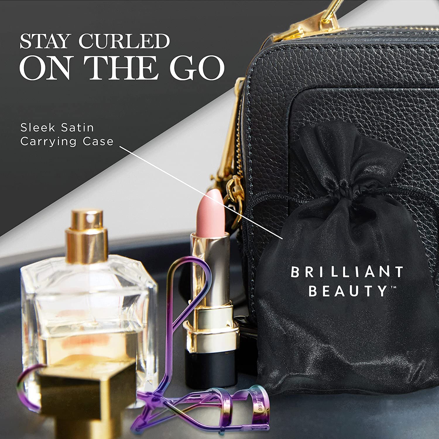 Brilliant Beauty diseño compacto ideal para viajes y retoques.