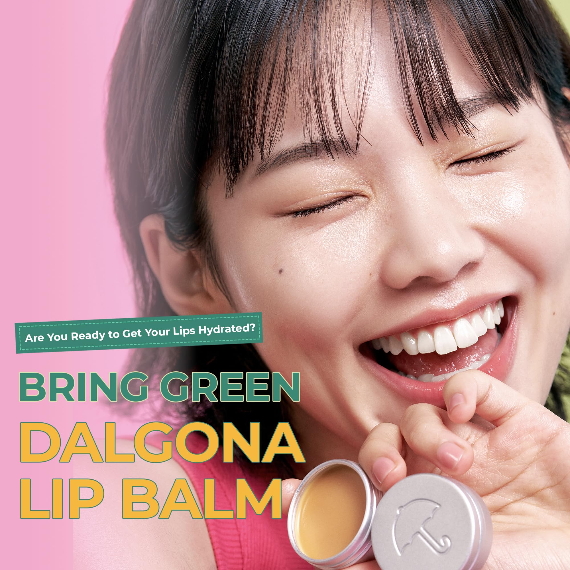 BRING GREEN Dalgona labios exfoliacion-suave ideal para rutina nocturna de cuidado