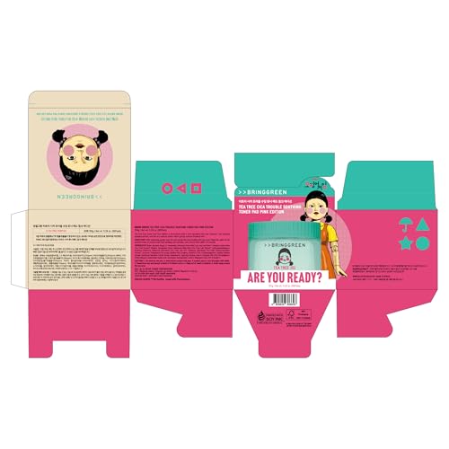 BRING GREEN edición rosa: disco tónico árbol de té para absorción rápida.
