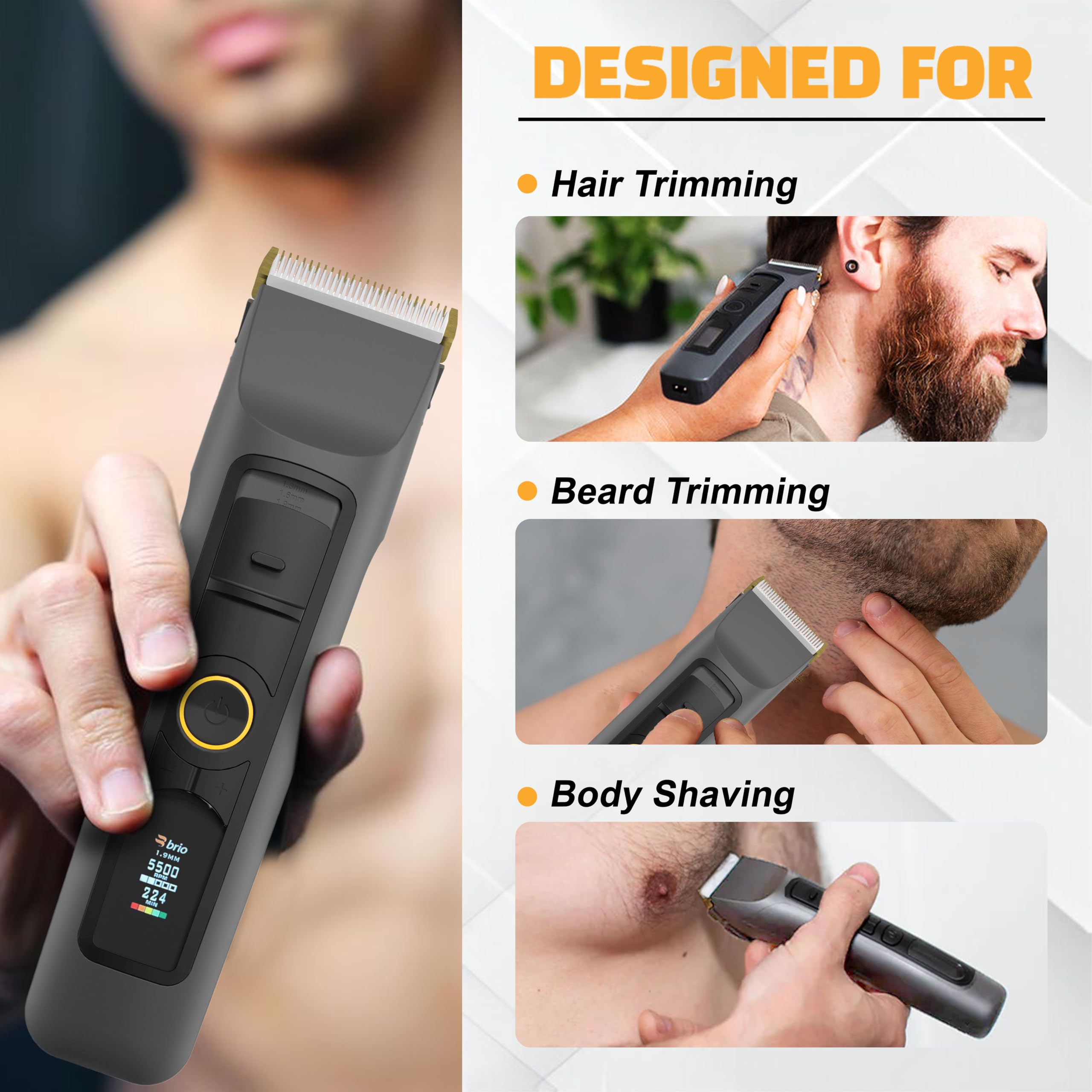 Brio Beardscape V2 con garantía de dos años y soporte al cliente