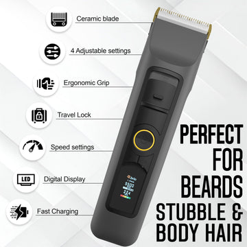 Brio Beardscape V2 longitudes de patilla 1 a 1,9 mm para acabado limpio