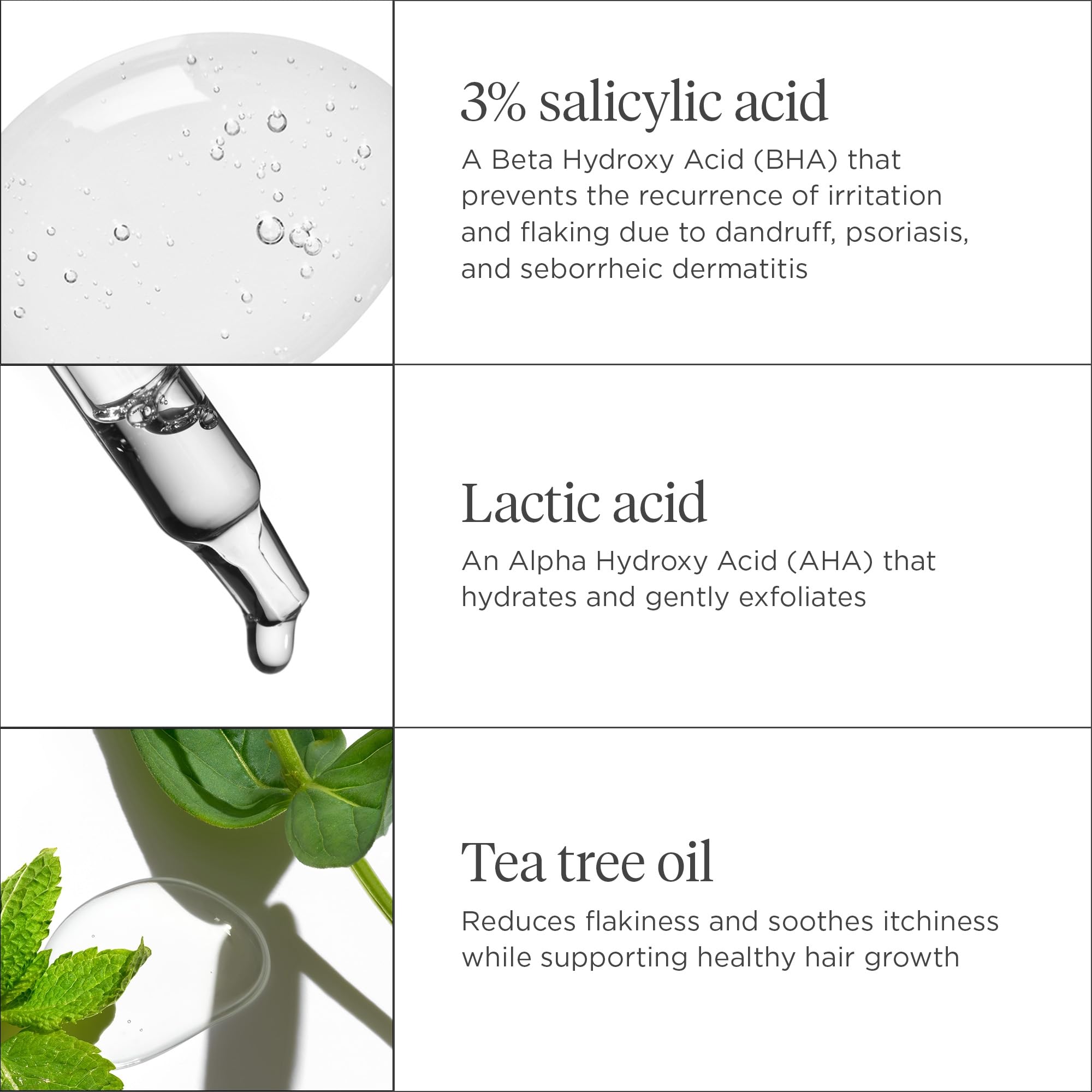 Briogeo aceite de árbol de té aporta frescura al cuero cabelludo