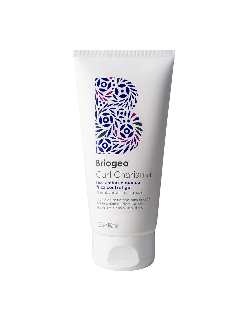 Briogeo Curl Charisma: botella frontal para definición suave de rizos.