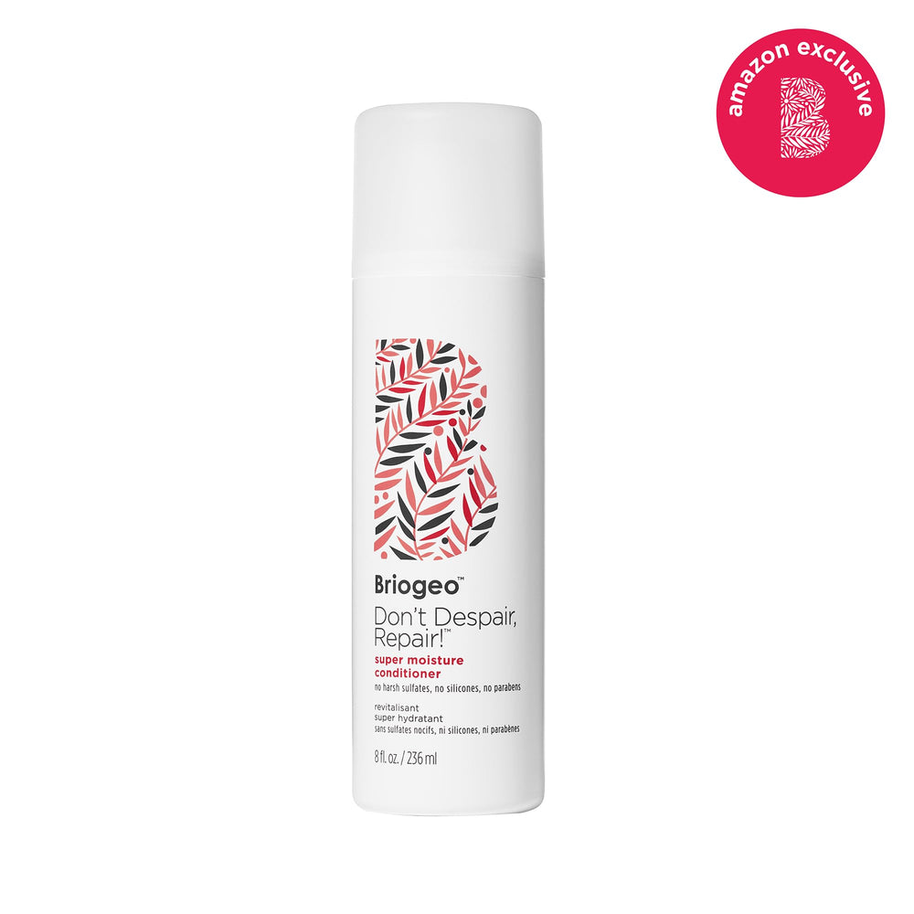 Briogeo Don't Despair, Repair! packaging highlights argan oil for nourishment.