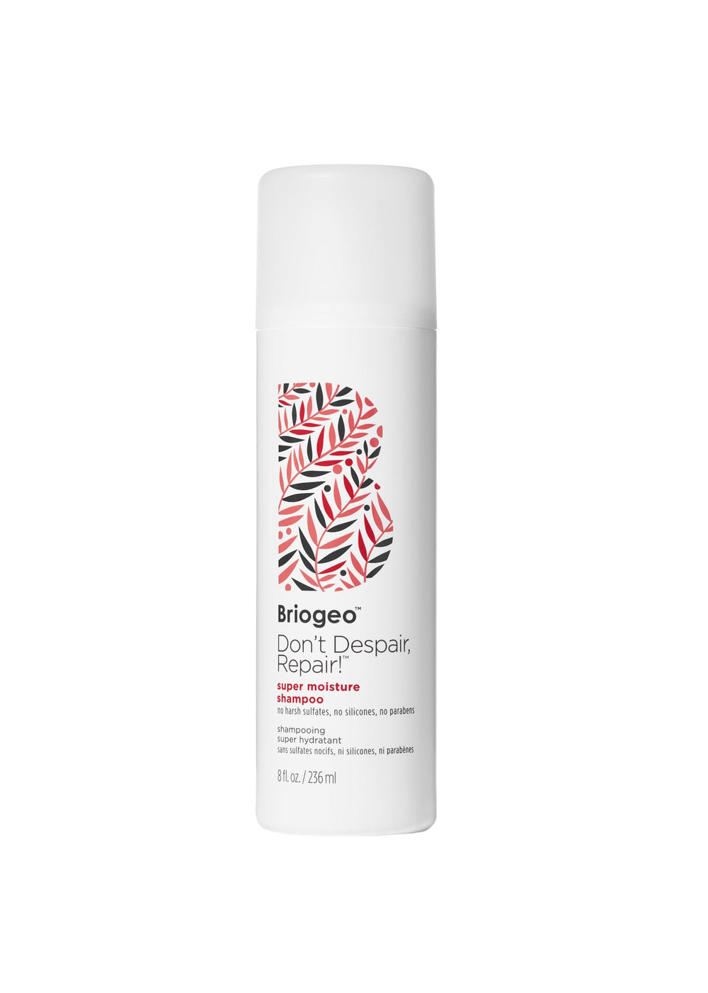 Briogeo Don't Despair, Repair! shampoo botella con argán para cabello seco, hidratación suave