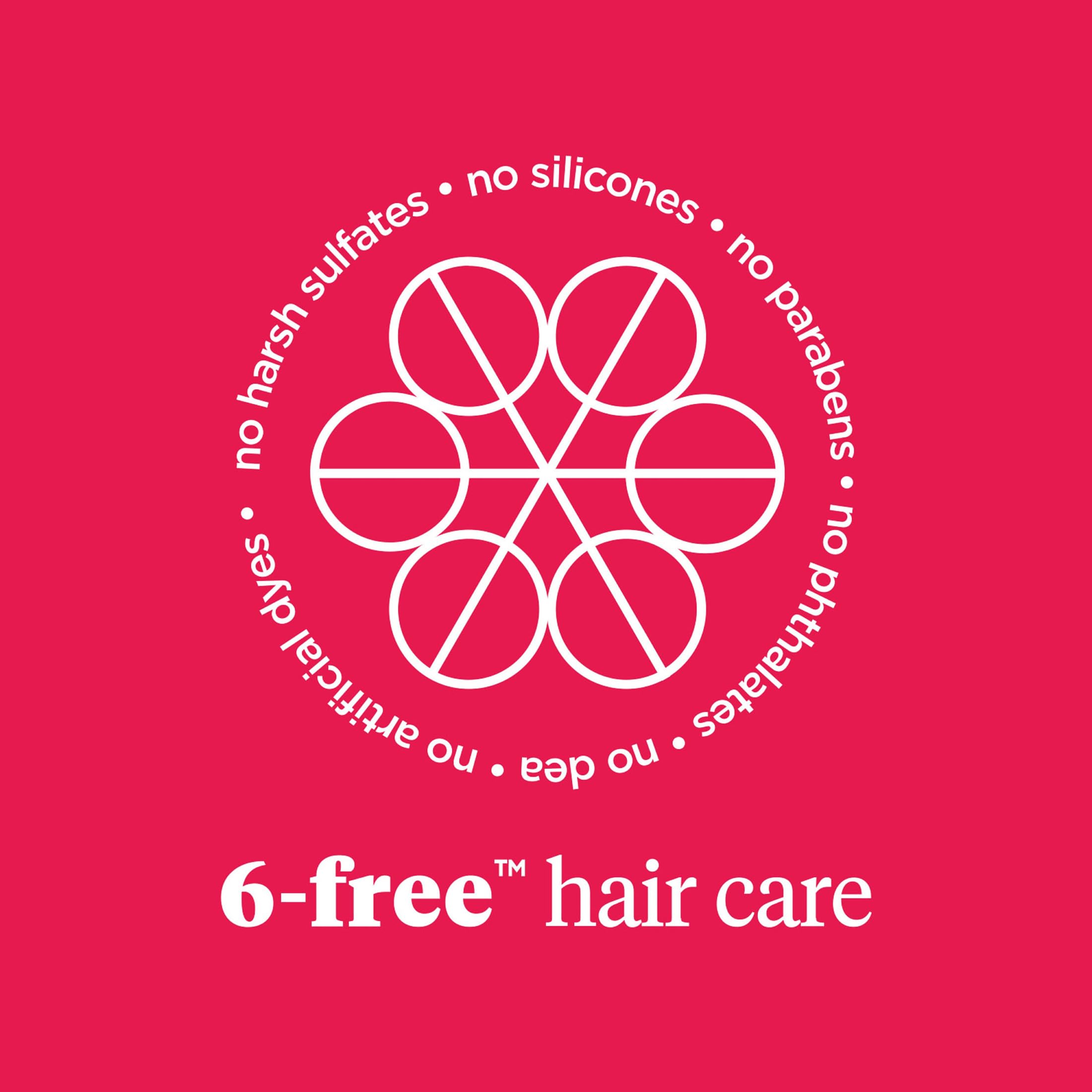 Uso semanal recomendado de Briogeo para cuidado intensivo del cabello.