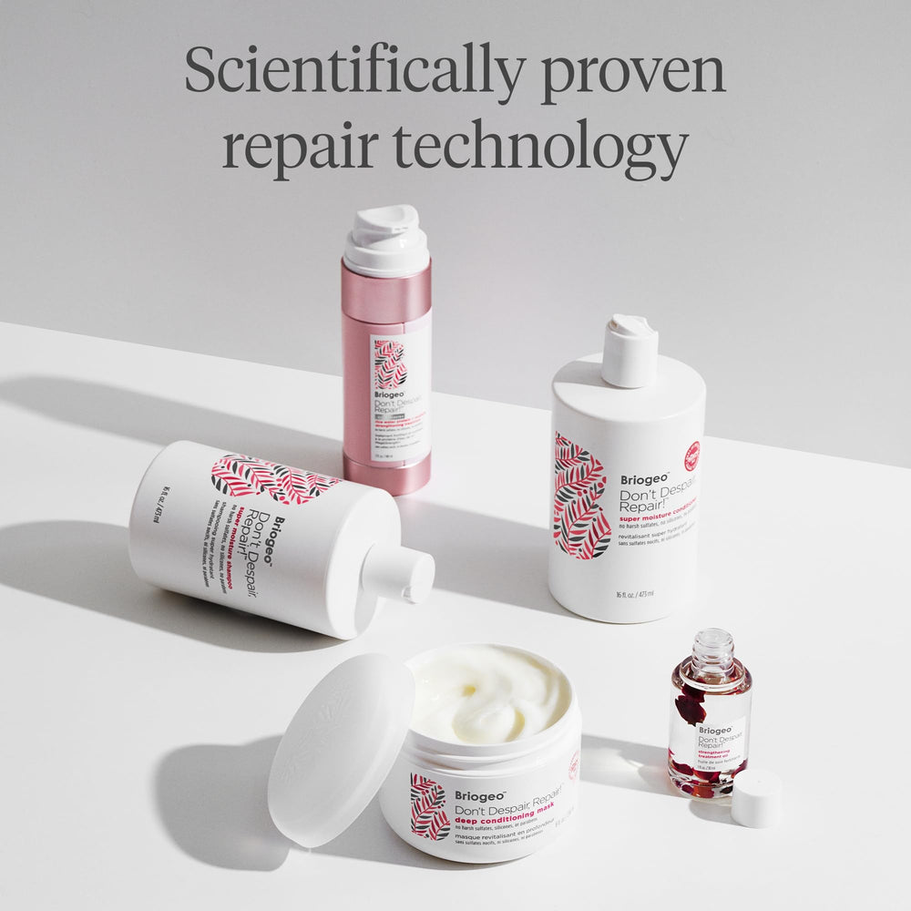Vegan and cruelty-free Briogeo formula in a premium conditioner.