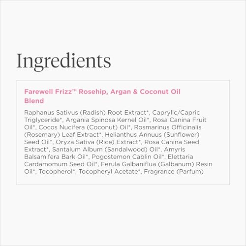 Briogeo Farewell Frizz con 98% ingredientes naturales.