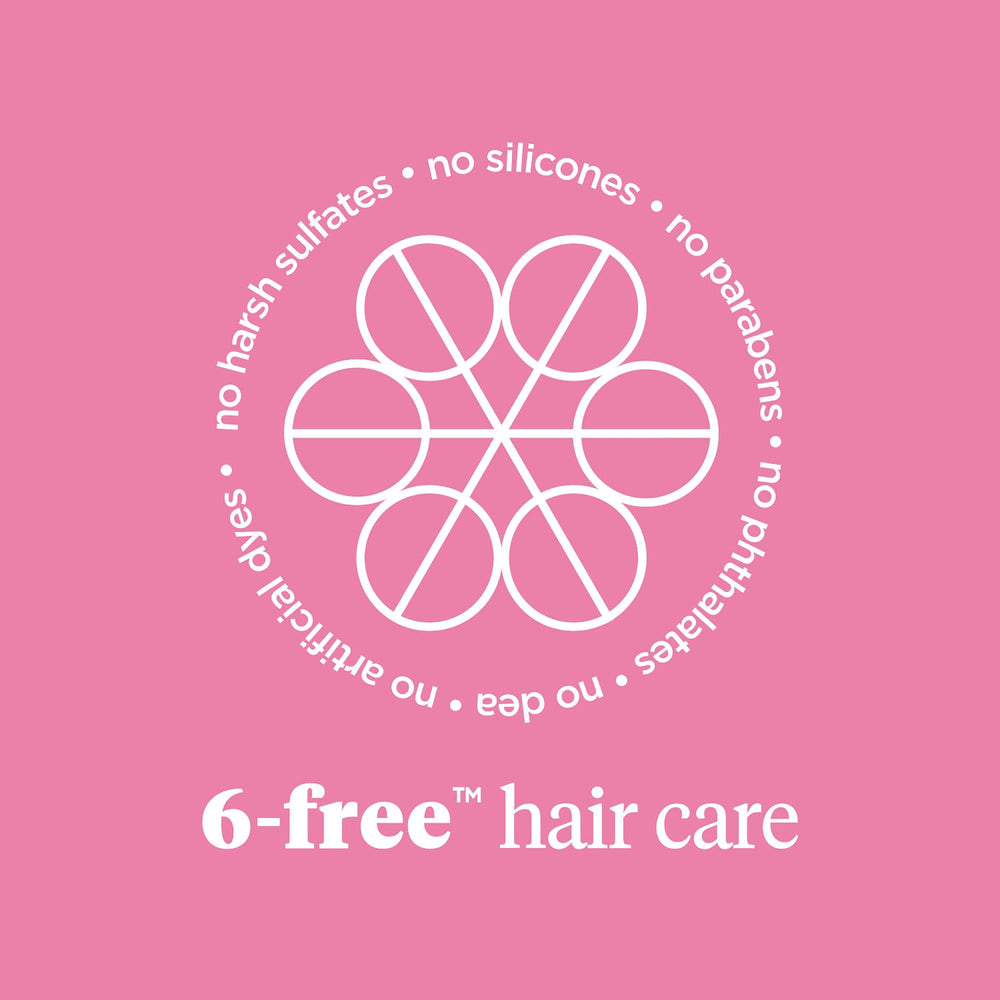 Frizz-free shine on a hair strand in natural light