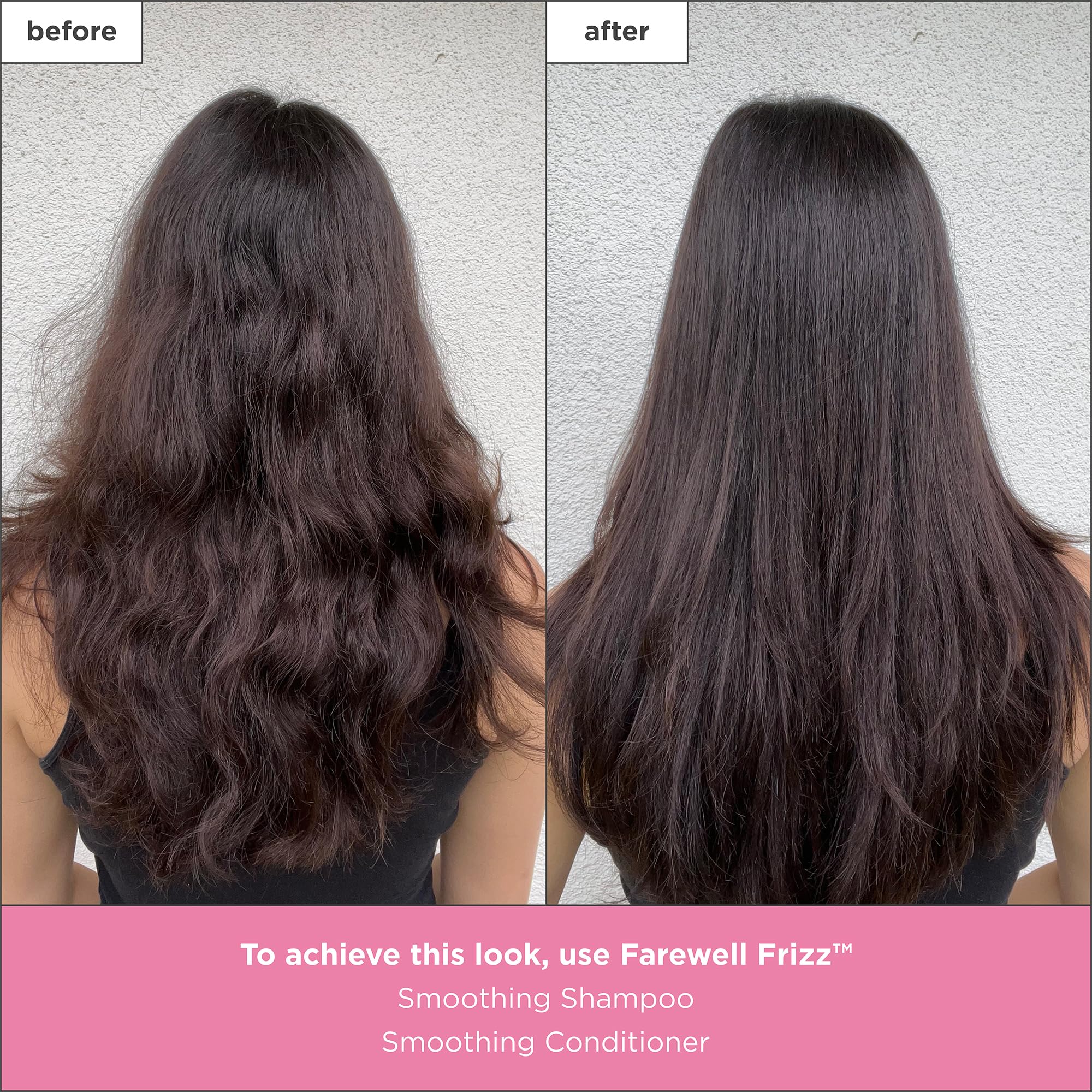 Briogeo Farewell Frizz Shampoing après lavage, cheveux doux et brillants.